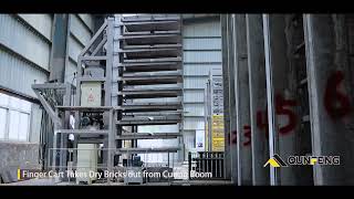 QUNFENG QS1300-300H Automatic Concrete Block production line