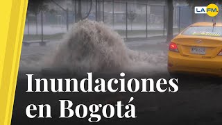 Así fueron las inundaciones en Bogotá