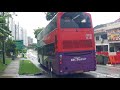 sbst first day service 102 route extension to seletar airport passenger terminal bldg sbs3004x