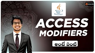 Access Modifiers in Java Telugu