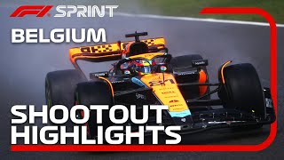 Sprint Shootout Highlights | 2023 Belgian Grand Prix