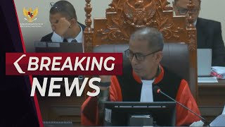 BREAKING NEWS - MK Gelar Sidang Sengketa Pileg 2024 Wilayah Nusa Tenggara Barat