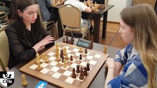 WFM E. Miroshnik (1975) vs FM E. Borisova (2187). Chess Fight Night. CFN. Blitz