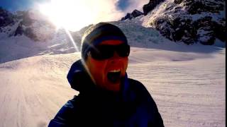 Skiing the Vallee Blanche - the Mer de Glace