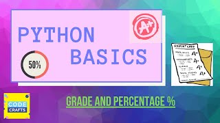 Python Basics: Grade and Percentage