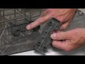 GE Dishwasher Repair - How to Replace the Lower Rack Roller