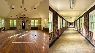 Exploring A CREEPY Abandoned Children's Mental Hospital *security encounter*