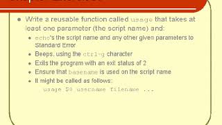Chapter Exercises - Shell Scripting -68