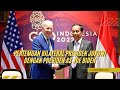 Pertemuan Bilateral Presiden Jokowi dengan Presiden AS Joe Biden Bali 14 November 2022