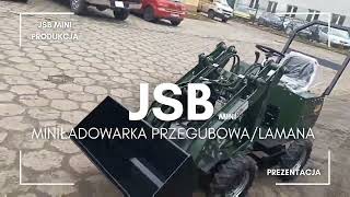 JSB MINI PREZENTACJA MINIŁADOWARKA PRZEGUBOWA/ŁAMANA KOŁOWA