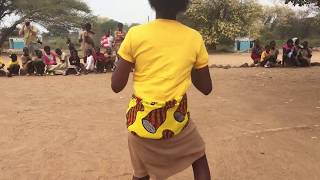 Traditional Dance by the Girls of Chiawa, Zambia