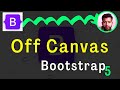 off Canvas Sidebar Menu | Bootstrap  5 Tutorial  | Episode #26