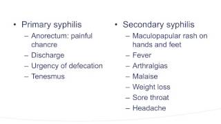 Sexually Transmitted Proctitis