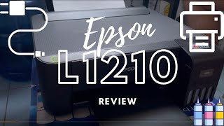 Epson EcoTank L1210 A4 Ink Tank Printer - Review with Print result