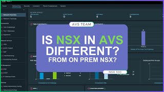 Is NSX different in AVS?!