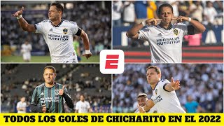 TODOS LOS GOLES DE CHICHARITO HERNÁNDEZ en la MLS 2022 con el LA Galaxy. ¿Los vio el Tata? | MLS