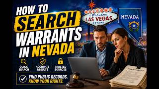 How to search warrants in Nevada