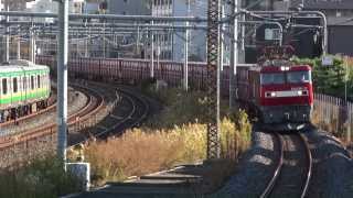 JR貨物　EH500-32牽引3075ﾚ　北浦和、与野 間　2013/11/21