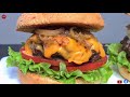 how to make my best burger វិធីធ្វើហាំបឺហ្គឺងាយៗ khmer fusion food