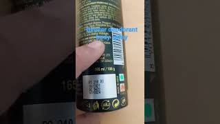 Denver deodorant body spray#youtube#shorts