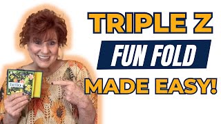 Triple Z Fun Fold Tutorial - SO EASY!