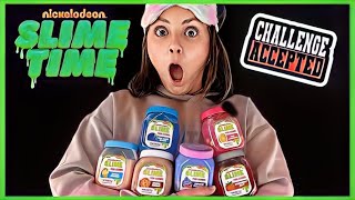 Nickelodeon Food Slime Jar by Cra-Z-Art Fun Scent | SLIME CHALLENGE