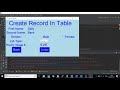 Create Table and Datatypes MySQL Python