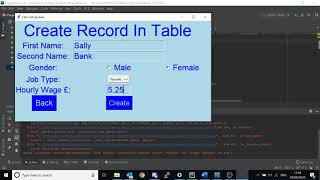 Create Table and Datatypes MySQL Python