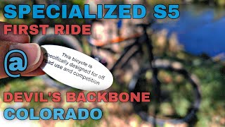 Specialized Stumpjumper FIRST RIDE in COLORADO ( Devil's Backbone )