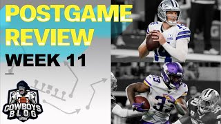 Dallas Cowboys vs Minnesota Vikings Postgame