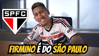 COMEÇO DE TARDE AGITADO! FIRMINO CHEGA DE GRAÇA E É O NOVO CRAQUE DO SÃO PAULO!