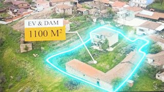 ( SATILDI)ÇANAKKALE-ÇAN'DA 1100 M2 SATILIK KÖY EVİ VE ARSASI