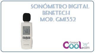 Sonómetro Digital Benetech Gm1352 Medidor De Nivel De Sonido / Digital Sound Meter