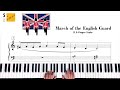 march of the english guard piano adventures level 2a performance book