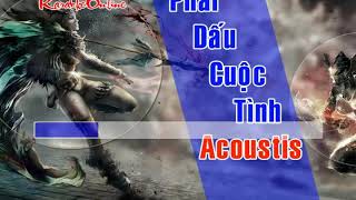 Karaoke - Phai Dấu Cuộc Tình - Tone Nam (Acoustic) ||  Beat Chuẩn Full HD
