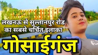 आप भी देखें Lucknow से Sultanpur रोड का सबसे चर्चित इलाका Gosaiganj Market