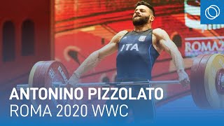 Antonino Pizzolato (ITA) - 355kg 1st Place - 2020 World Weightlifting Championships – Men's 81 kg