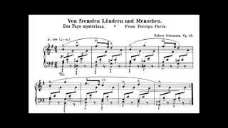 Schumann: Kinderszenen Op.15 No.1 in G Major (Horowitz)