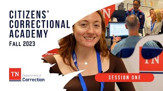 Fall Citizens' Correctional Academy Session One