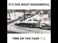 most wonderful time of the year cars crashing in montreal s first snow