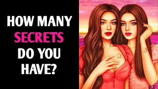 HOW MANY SECRETS DO YOU HAVE? Magic Quiz - Pick One Personality Test