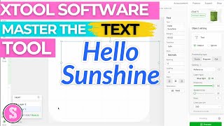 xTool Software Tutorial: Using the Text Tool Like a Pro