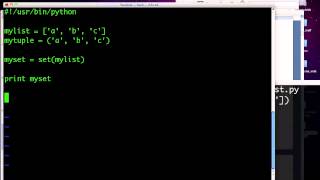 Python 12: Sets