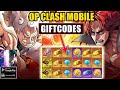 Op Clash Mobile & All 8 Giftcodes | 8 Codes Op Clash Mobile - How To Redeem Code