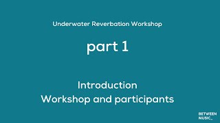 Part 1: Intro to workshop and participants