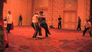 Jan C. Childress vs. Timothy Hwang Extreme Tai Chi Push Hands ICMAC Houston, Texas March 2010