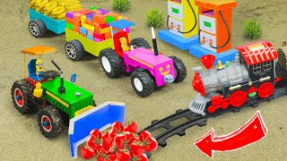 Top the most creatives science projects part P7 | DIY mini tractor trolley heavy truck | Fun Farm
