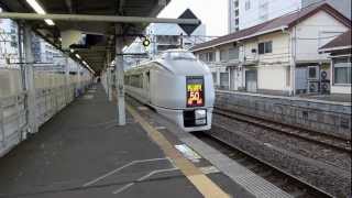 【JR東日本】【HD1920×1080】651系スーパーひたち　まだまだ現役 水戸駅