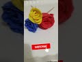 easy flower from clay 😇 flowers trendingshorts youtubeshorts craftivity arts crafts