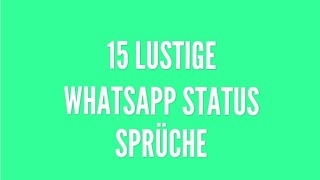 15 Lustige Whatsapp Status Sprüche